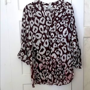 Women’s Long Sleeve Linen Blouse